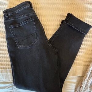 American Eagle Outfitters Black Boyfriend Jeans